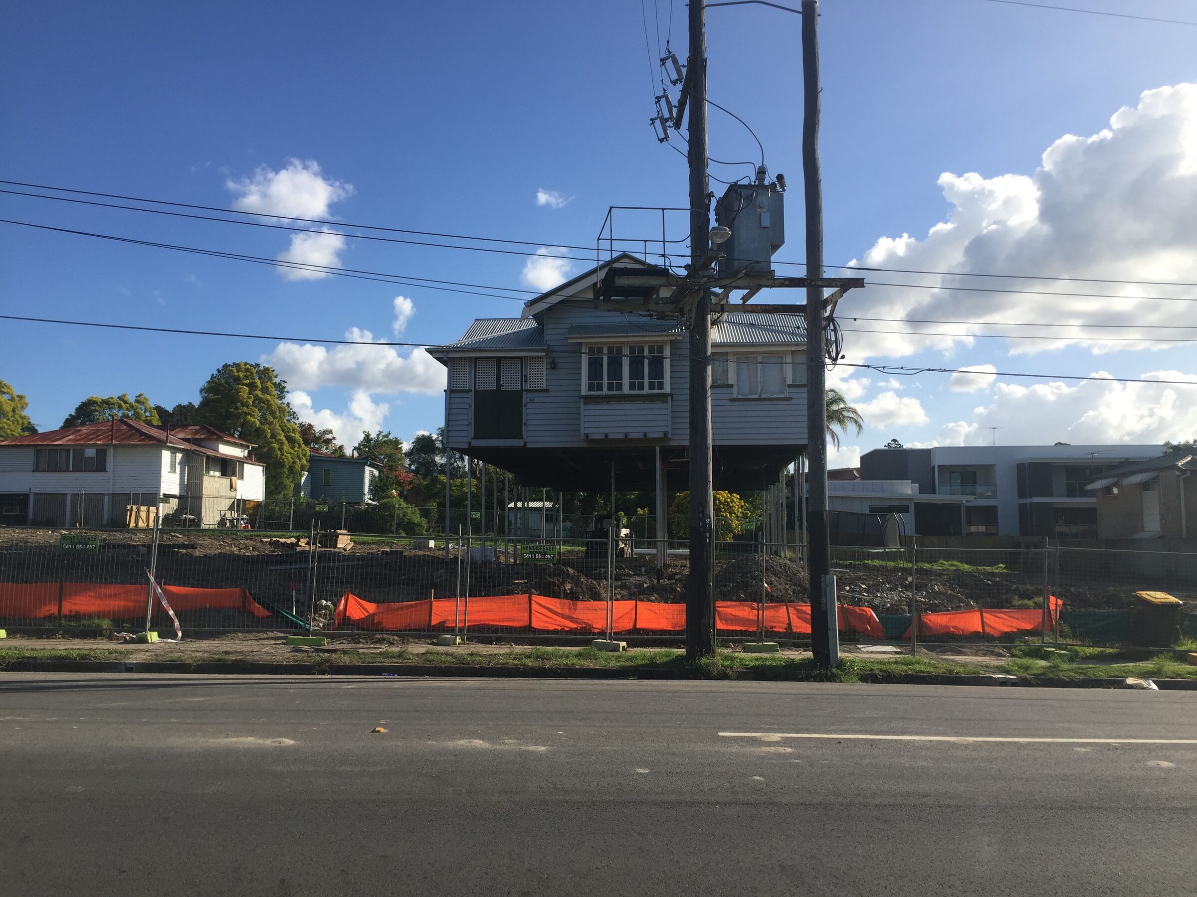 Build-under framing during the Coorparoo project, the source records behind these downloads