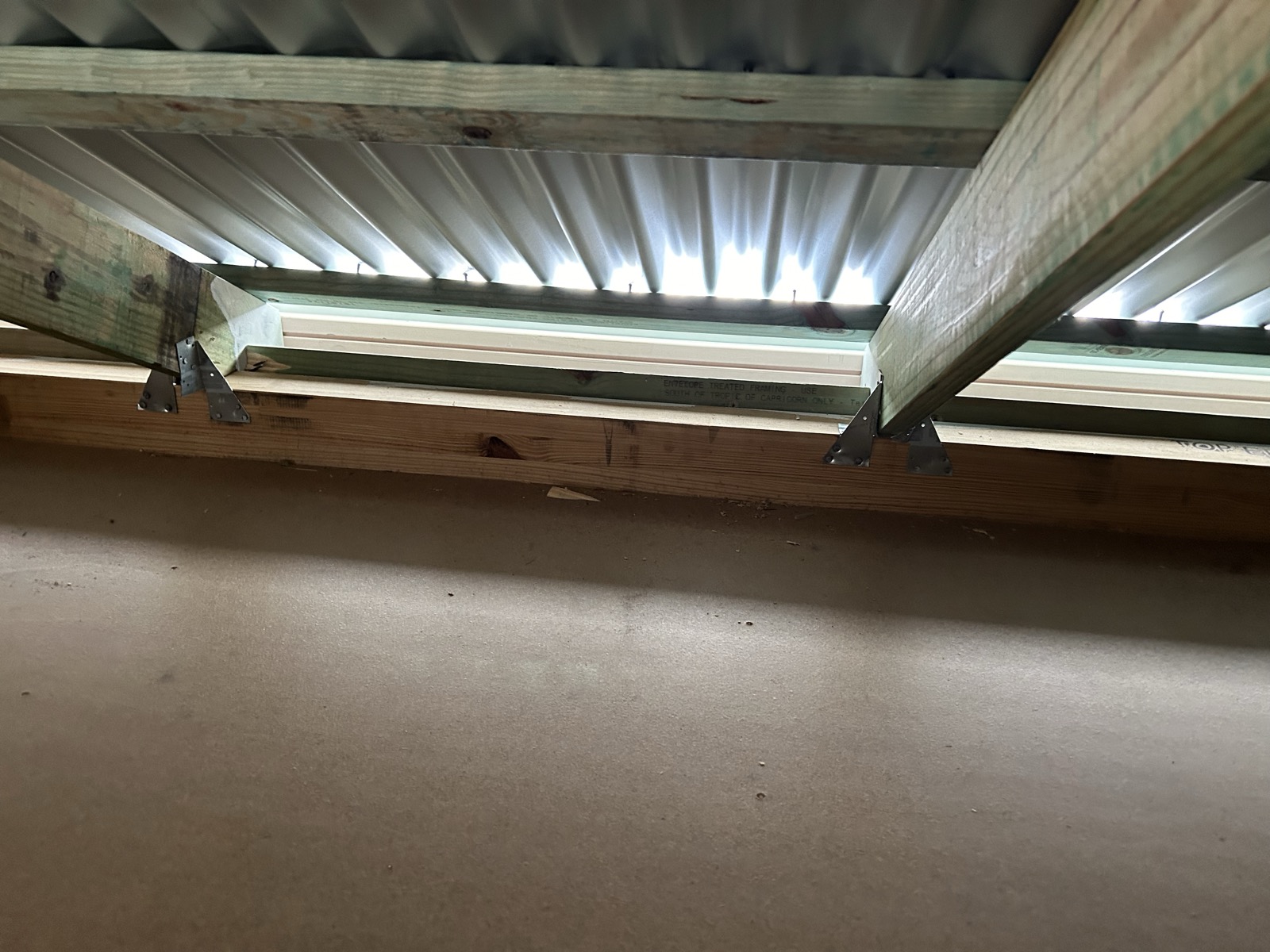 Carport and storage construction — photo 12
