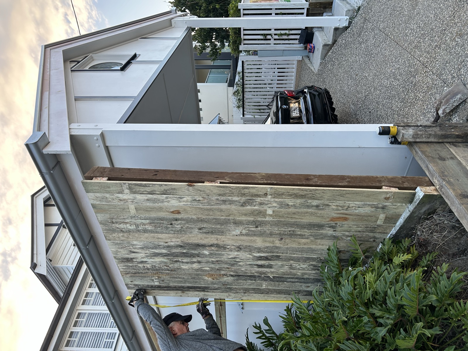 Carport and storage construction — photo 14