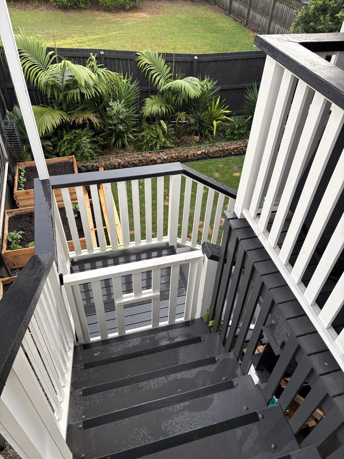 The completed Coorparoo Queenslander: raised and built-under